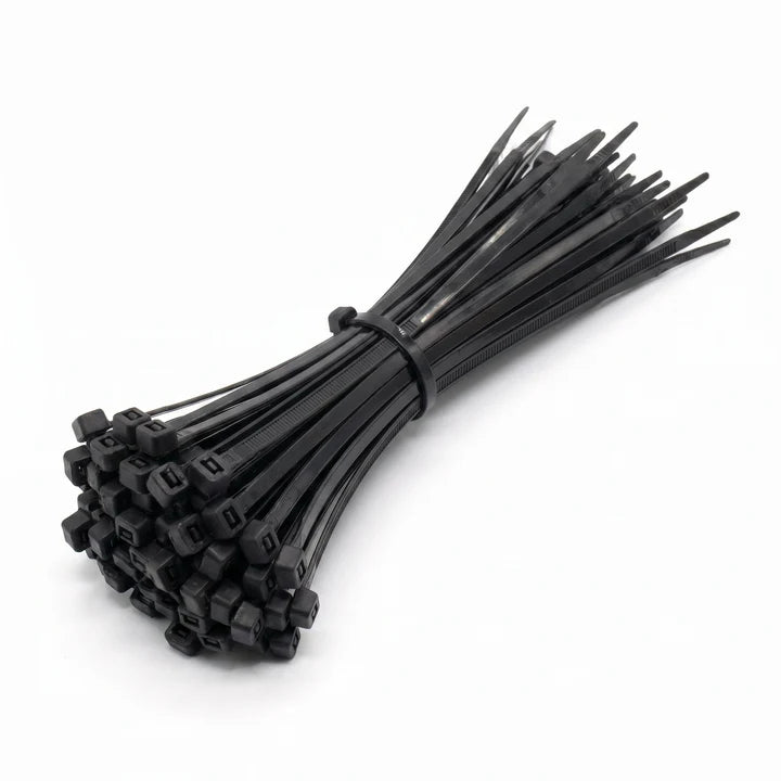 Colliers de serrage nylon - Lot de 100