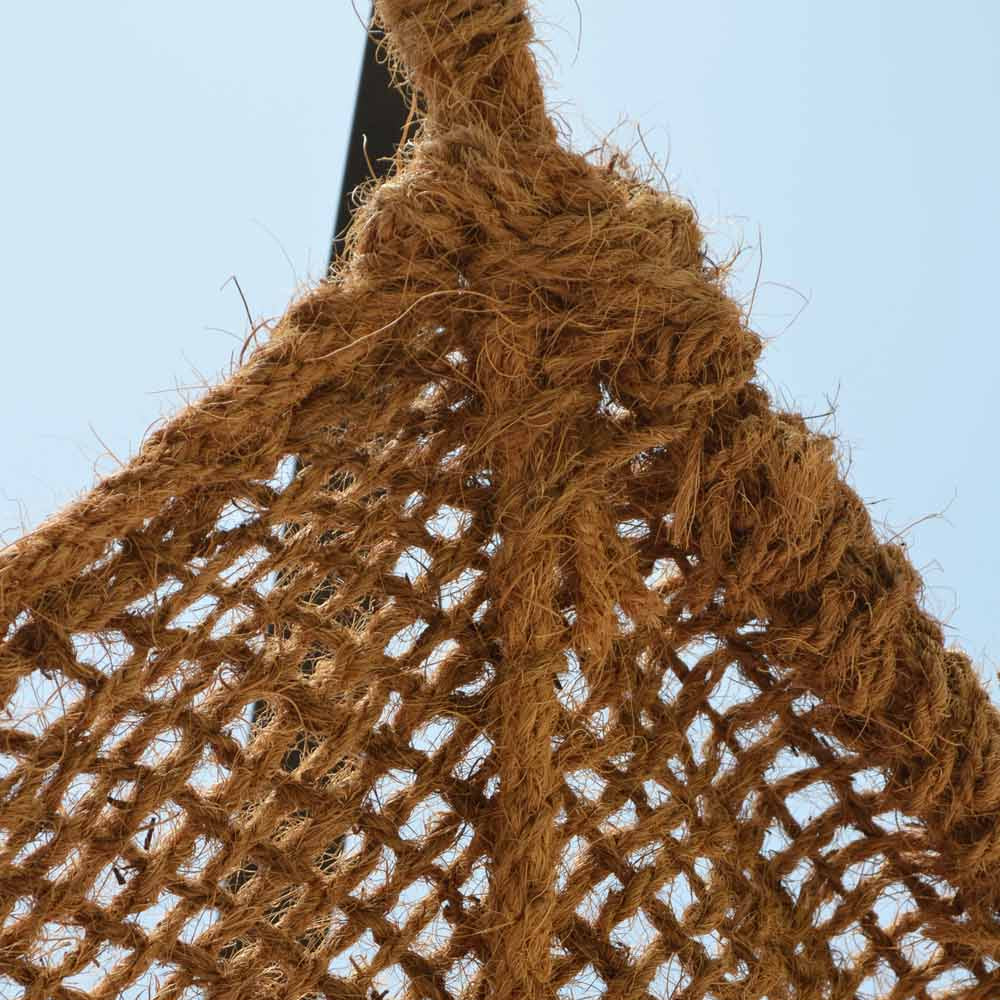 La Voile d'ombrage en fibre de coco